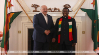 Lukashenko, Mnangagwa hold official talks