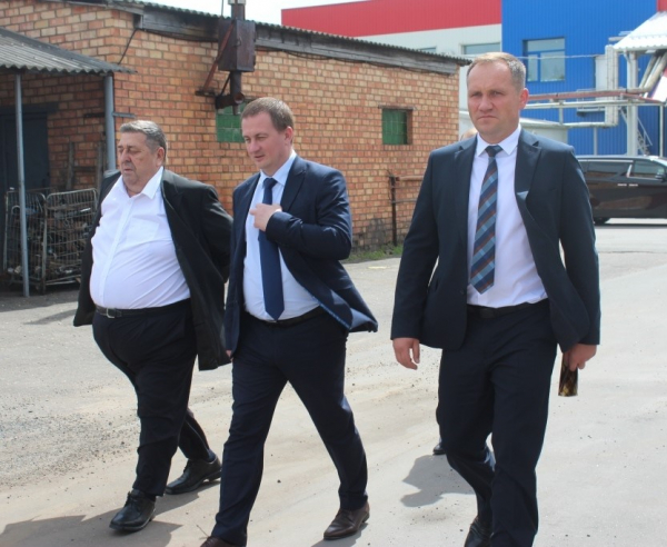 Председатель Миноблисполкома Александр Турчин посетил CООО «Морозпродукт»