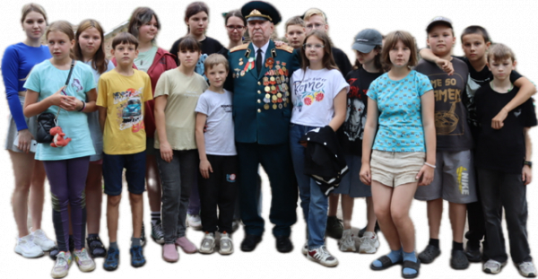 В «Лесной Сказке» состоялась встреча с ветераном Великой Отечественной войны