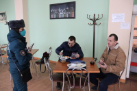 В рамках республиканской акции «Не прожигай свою жизнь!» работники Пуховичского РОЧС с программой «Обед без сигарет» посетили столовую в г. Марьина Горка.