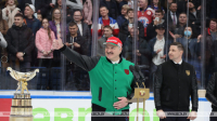 &quot;Мужская игра. Настоящий хоккей&quot;. Лукашенко вручил Кубок Президента победителю хоккейной экстралиги