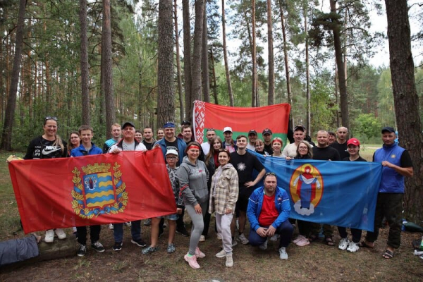 В Пуховичском районе прошли соревнования по сплаву на байдарках