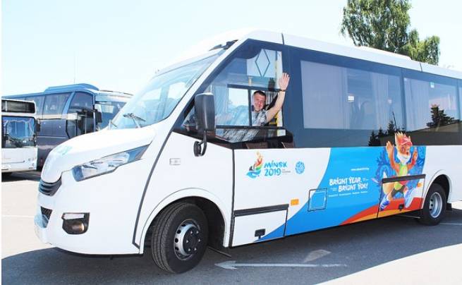 Автобусы автопарка № 19 будут задействованы на II  Европейских  играх