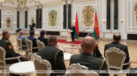 Lukashenko presents state awards to distinguished Belarusians