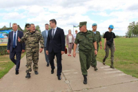 Военно-патриотический лагерь «Призывник» посетил Министр образования Республики Беларусь  Андрей Иванец
