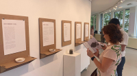 Exhibition in Luxembourg features soil sample from Minsk