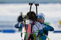 The team of Minsk region became the best at the stage of the Cup of the Belarusian Biathlon Federation