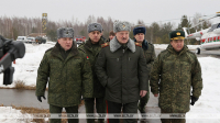 Lukashenko reviews joint group of missile forces using Polonez, Iskander systems