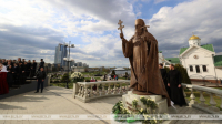 Lukashenko unveils monument to Metropolitan Filaret