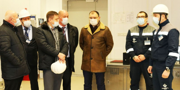 Министр энергетики Республики Беларусь Виктор Каранкевич посетил филиал «ТЭЦ-5» РУП «Минскэнерго»