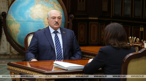 Lukashenko meets with Council of Republic speaker