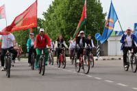 Пуховчане передали эстафету областного велопробега «Звезда Великой Победы!»