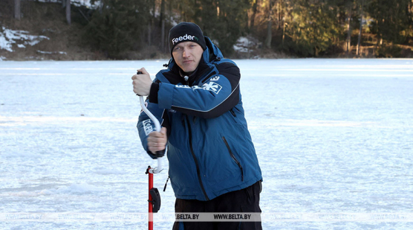 Aleksei Yudenkov - a world champion in ice fishing