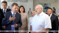 Лукашенко в Минске посещает БелОМО
