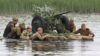 Military-historical reenactment event in Bobruisk District