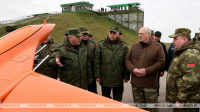 Lukashenko satisfied with capabilities of Belarusian drones, market demand for them