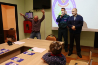 Мини-центр безопасности МЧС в Марьиной Горке встречает гостей (Пуховичский район)