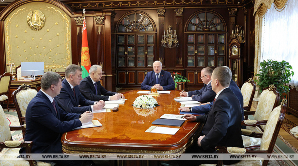 Lukashenko discussing ways to save budget funds