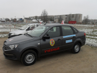 Пуховичская РОС ДОСААФ приобрела новый автомобиль для курсантов