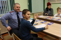 Семьи сотрудников Пуховичского РОВД посетили мини-центр безопасности