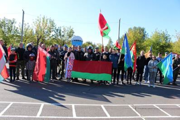 В Пуховичском районе в День народного единства состоялся автомотопробег