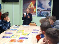Студенты посетили мини-центр безопасности (Пуховичский район)