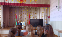 Делегат ВНС Дмитрий Лиморов провел встречу в средней школе №2 города Марьина Горка