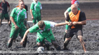 Рэспубліканскі турнір па тарфяным футболе прайшоў у Пухавіцкім раёне