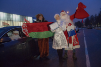 Fabulous New Year&#039;s heroes rush to children&#039;s social institutions in Minsk region again
