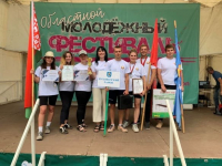 Команда Пуховичского района заняла второе место на областном молодежном фестивале «Tourfest»