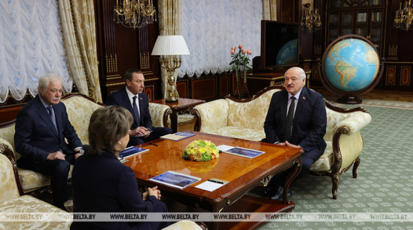 Lukashenko meets with head of Russian Export Center Veronika Nikishina