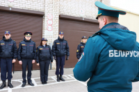 Пожарно-профилактическое мероприятие в департаменте охраны МВД РБ (Пуховичский район)