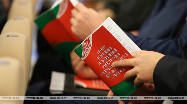 Senator: New Constitution will be the basis for Belarus&#039; further development