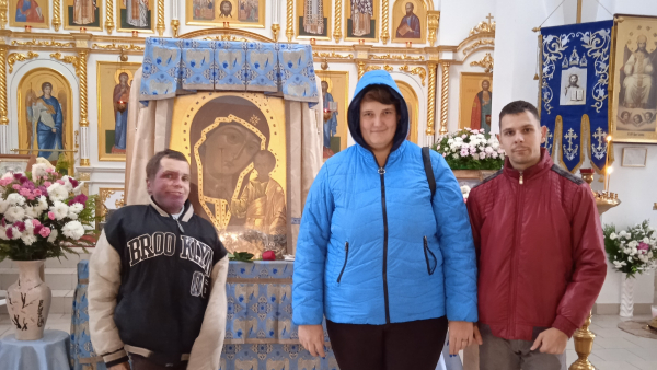 Посетили кафедральный собор святого благоверного князя Александра Невского