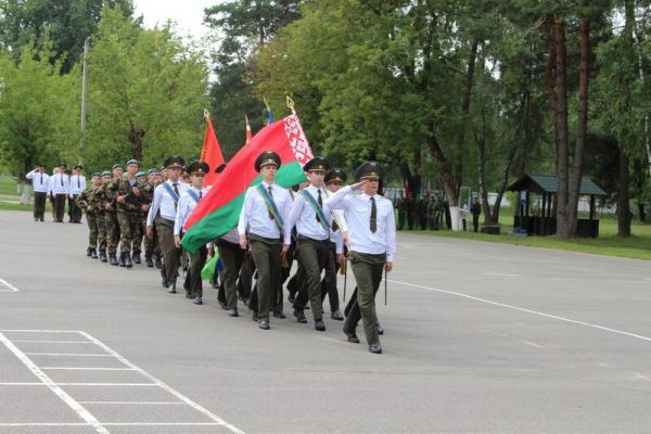 День десантника и сил специальных операций отметили в Марьиной Горке