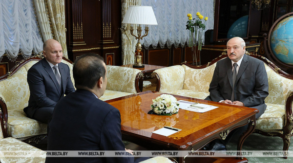 Lukashenko meets with head of National Security Committee of Kazakhstan
