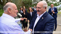 Lukashenko visits historical places on north-eastern Black Sea coast, meets with Aslan Bzhania