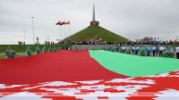 Lukashenko: Mound of Glory is sacred symbol of Belarus&#039; independence, freedom