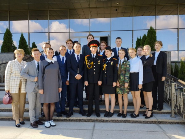 Представители Марьиногорского аграрно-технического колледжа побывали на уроке у Президента