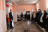 Ребята молодежного отряда охраны правопорядка посетили мини-центр безопасности  (Пуховичский район)