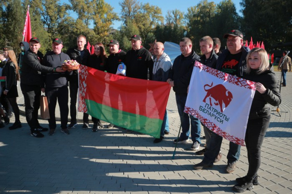 15 сентября прошла встреча с участниками республиканского автопробега «Символ единства»
