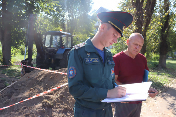 В Пуховичском районе прошла штабная тренировка